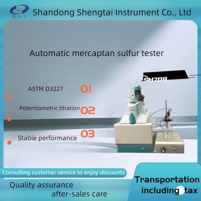Automatic mercaptan and sulfur measuring instrument using potential titration method SH709