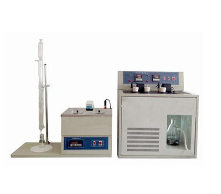 Crude oil wax content tester with two slots and four holes stainless steel bath SH7550