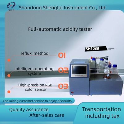 Gasoline Kerosene Diesel Acidity Tester SH108B Menu Oriented Input Reflux Method