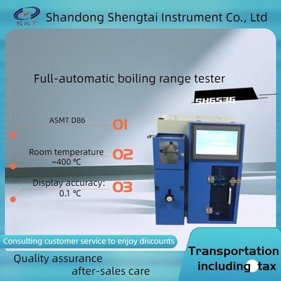 Lab Test Instruments SH6536 Automatic Boiling Range distillation tester ASMT D86 Standard IPC 12.1 Inch Screen