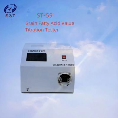 Feed Testing Instrument Grain Testing Corn Grain Fatty Acid Value Titration Tester
