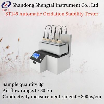 GB/T 21121-2007 Automatic Oxidation Stability Tester ST149 7 Inch Color LCD Display