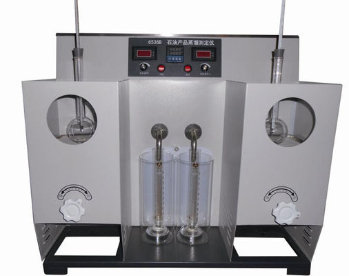Ac 220v±10% 50hz Double Hole Petroleum Product Distillation Tester Temp Accuracy ±0.5°C