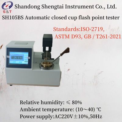 500w Automatic Closed Cup Flash Point Tester