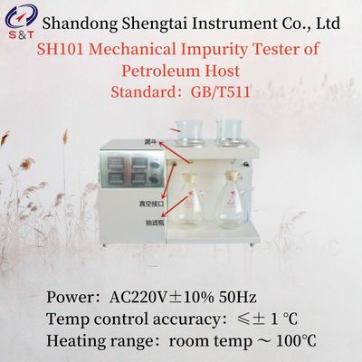 ASTM D4807 Mechanical Impurity Tester of Petroleum Host AC220V±10% 50Hz