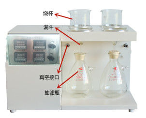 ASTM D4807 Mechanical Impurity Tester of Petroleum Host AC220V±10% 50Hz