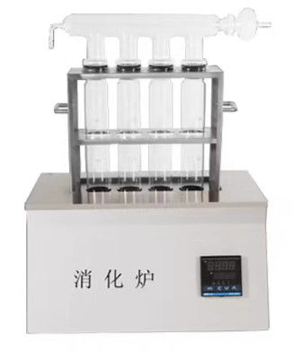 GB/T6432-2018 Kjeldahl Nitrogen Analyzer 4 Hole Measurement Range 0.05-90% 0.1-200mg Nitrogen