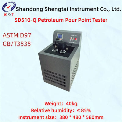 Petroleum Pour Point Analyzer ASTM D97 Compressor Refrigeration Range RT～－25℃