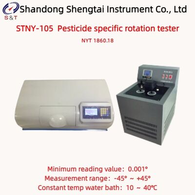 Pesticide Specific Rotation Tester Measure -45° ～ +45° Automatic Retesting NYT 1860.18