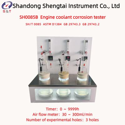 3 Holes Engine Coolant Corrosion Tester RT ～ +100℃ Electric Heating Plate Heating ASTM D1384