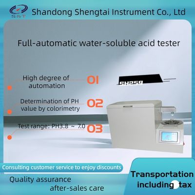 Water Soluble Acid In Transformer Oil And Turbine Oil Colorimetric Method SH259B9B