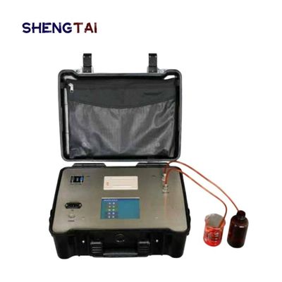 Portable Water Based Hydraulic Oil And Phosphate Ester Oil Particle Counters SH302A