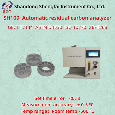 Máy phân tích carbon dư lượng tự động Astm D4530 Phương pháp vi 0.10%M/M-30.0%M/M