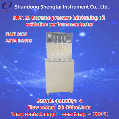 4 holes Gear Oil Oxidation Performance Tester Flow meter 30-300ml/min ASTM D2893