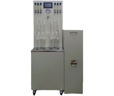 6 Hole Distillation Fuel Oil Oxidation Stability Tester 95 ± 0.1 ℃ ASTM D2274
