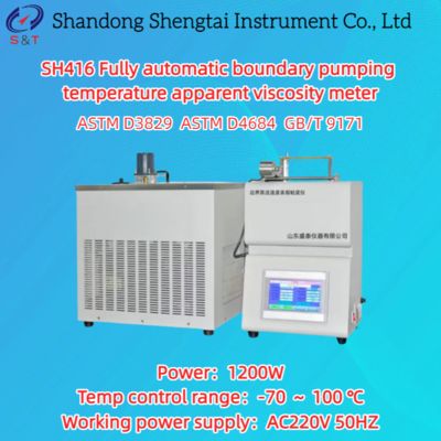 SH416 Automatic Engine Oil Viscosity Tester ASTM D3829 D4684