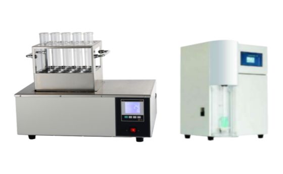 Fully Automatic Protein Analyzer Kjeldahl Nitrogen Determinator 0.1-240 mg N RSD ≤ 0.5% ChP 0731