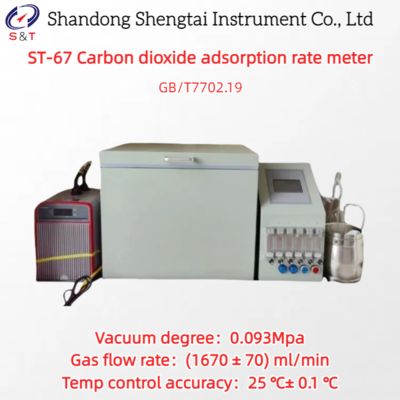 Máy đo tốc độ hấp thụ carbon dioxide 0.093Mpa, dải điều khiển 1.0℃～99.9℃ LYT 1971-2011