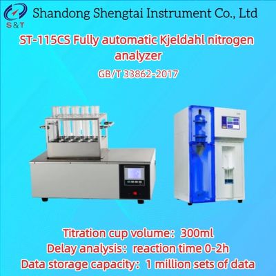 Máy phân tích nitơ Kjeldahl tự động hoàn toàn Phương pháp màu phân tích protein GB/T 33862