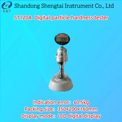 Máy đo độ cứng hạt kỹ thuật số Đường cục Phân bón 0-200N Màn hình LCD ST120A