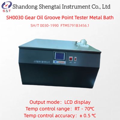 Máy thử điểm rãnh dầu bánh răng RT - 70℃ Bể kim loại Màn hình LCD ± 0.5 ℃ FTMS791B3456.1