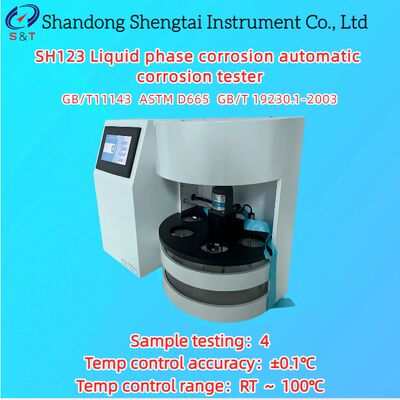 Thiết bị kiểm tra ăn mòn tự động giai đoạn lỏng RT ️ 100 °C PT100 Sensor ASTM D665