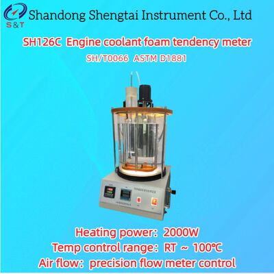 Máy đo xu hướng tạo bọt của chất làm mát động cơ RT ～ 100℃ Định giờ tự động ASTM D1881