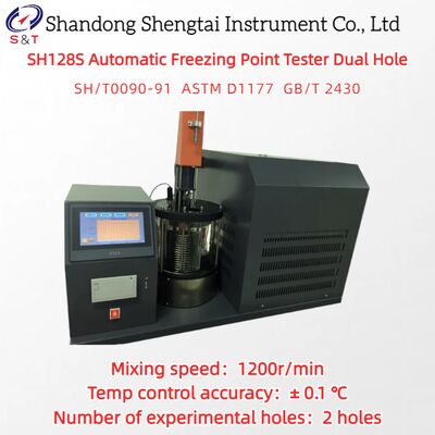 Máy kiểm tra điểm đông lạnh tự động hai lỗ -70 °C    +30 °C khuấy động 1200r/min ASTM D1177