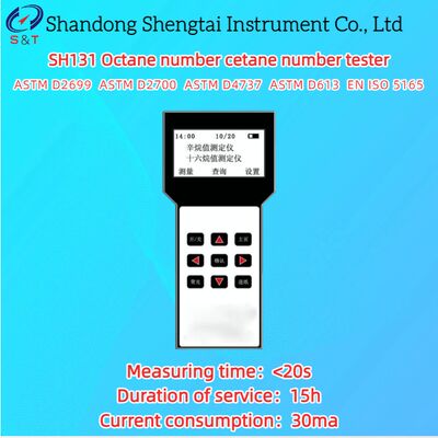 Dầu xăng Diesel Số octane Cetane Số kiểm tra CN 20 - 100 Đo < 20s ASTM D2699