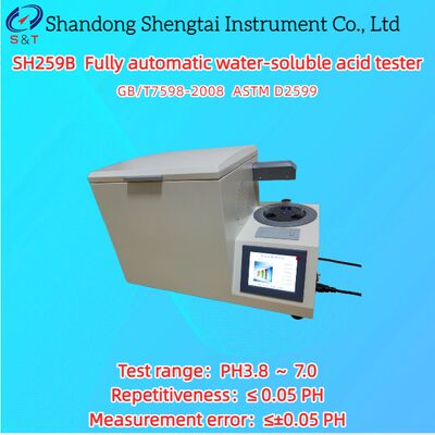 Máy thử axit hòa tan trong nước tự động hoàn toàn PH3.8 ～ 7.0 Phương pháp so màu ASTM D2599