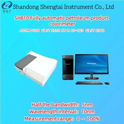 Máy đo màu nhiên liệu phản lực tự động hoàn toàn CLEDs Φ 40Mm Đo 0 ～ 200% ASTM D156