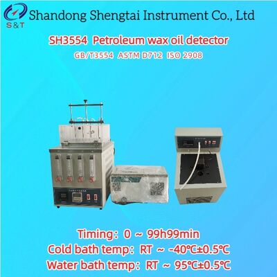 Máy dò dầu sáp dầu mỏ Thời gian 0 - 99h59min Bồn tắm nước RT