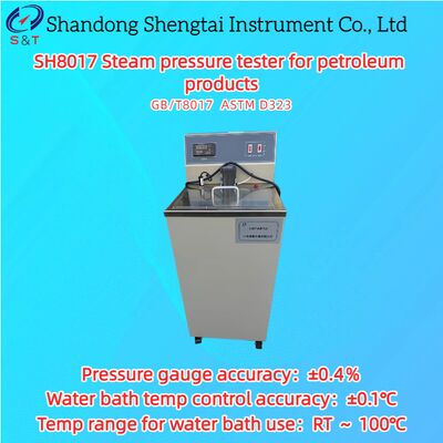 Máy kiểm tra áp suất hơi cho sản phẩm dầu mỏ RT ~ 100℃ Phương pháp Reid ASTM D323