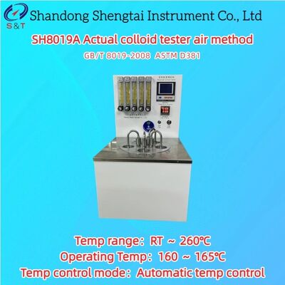 5 lỗ Kiểm tra colloid thực tế RT ¢ 260 ° C Hiển thị kỹ thuật số Phương pháp không khí tắm nhôm