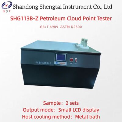 Dual Goles Diesel Lubricating Oil Cloud Point Tester RT ～ 50℃ Metal Bath ASTM D2500