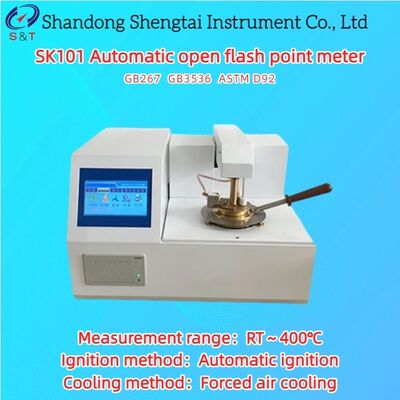 Máy đo điểm phát sáng tự động tự động hóa dầu RT ¥ 400 °C Làm mát bằng không khí ép ASTM D92