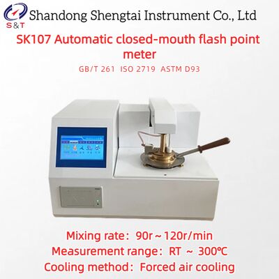 Máy đo điểm phát sáng tự động bằng miệng đóng RT     300°C Trộn 90r   120r / Min ASTM D93