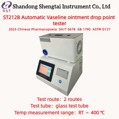 Máy kiểm tra điểm chảy sáp dầu 2 lỗ tự động RT ~ 400 ℃ Sáp dầu y tế ASTM D127