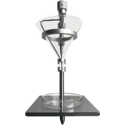 Powder And Granule Angle Of Repose Tester Antibiotic Raw Materials Taper 60º ISO 4324