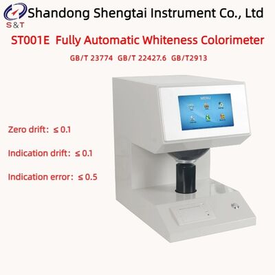 Starch Colorimeter trắng hoàn toàn tự động CIE 1964 Hệ thống màu bổ sung ST001E