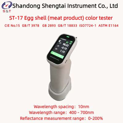 Máy đo màu vỏ trứng sản phẩm thịt bước sóng 400 ~ 700nm khẩu độ Φ4mm ASTM E1164