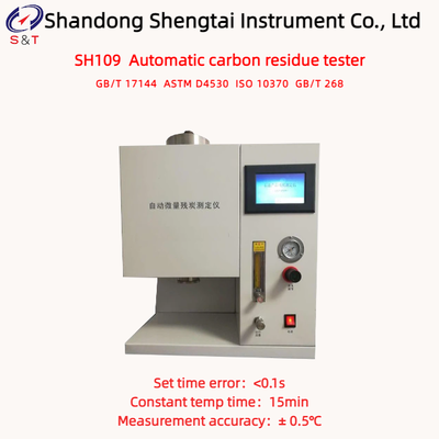 Transformer Oil Auto Carbon Residue Testing Machine RT ～ 500℃ Micro Mode ASTM D4530