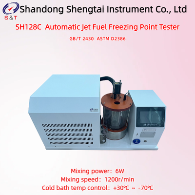 Automatic Jet Fuel Freezing Point Analyzer +30℃ ～ -70℃ Mixing Speed 1200r/Min ASTM D2386