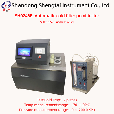 Máy phân tích điểm lọc lạnh tự động 2 lỗ cho dầu biến áp -70 30 °C làm mát bằng không khí ASTM D6371