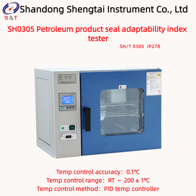 Máy phân tích chỉ số thích nghi của niêm phong dầu bơm chân không RT 200 ± 1 °C PID Temp Controller IP278