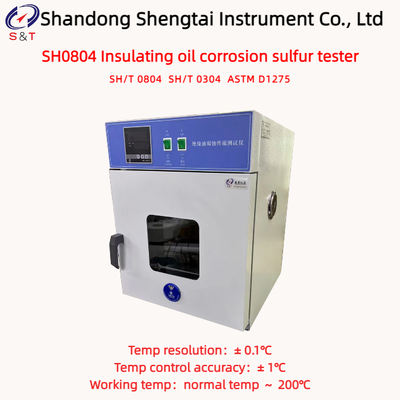 Máy phân tích lưu huỳnh chống ăn mòn dầu cách nhiệt Nhiệt độ bình thường    200°C PT100 Sensor ASTM D1275