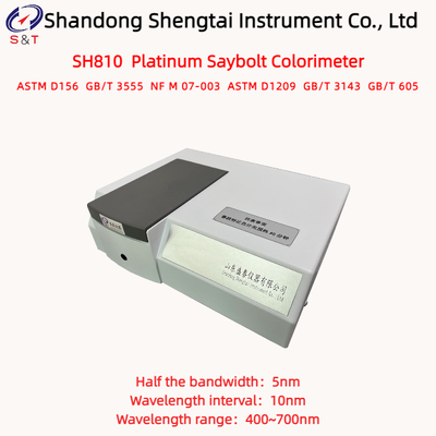 Máy đo màu Saybolt Bạch kim Dải bước sóng 400~700nm Kiểm tra 0~200% ASTM D156