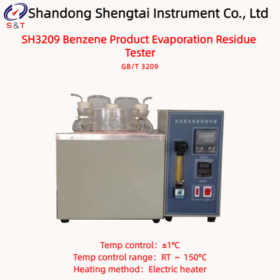 Máy phân tích cặn bay hơi sản phẩm Benzen RT ~ 150°C Lò sưởi điện GB/T 3209