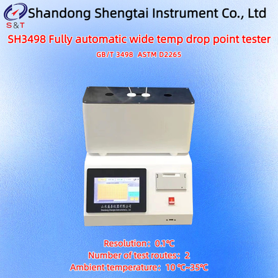 2 Lỗ Máy Phân Tích Điểm Nhỏ Giọt Tự Động Hoàn Toàn Dải Nhiệt Độ Rộng RT ~ 400℃ Màn Hình Tinh Thể Lỏng ASTM D2265