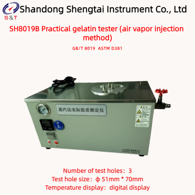 3 Holes Jet Evaporation Method Petroleum Tester 232℃ ～ 246℃ Automatic Temp Control ASTM D381